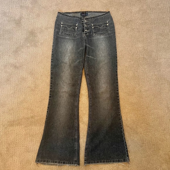 Garage Denim - Y2K Garage Low Flared Rise Jeans